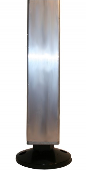 Steckfüße 60 x 60 mm mit höhenverstellbarem Lastenverteiler